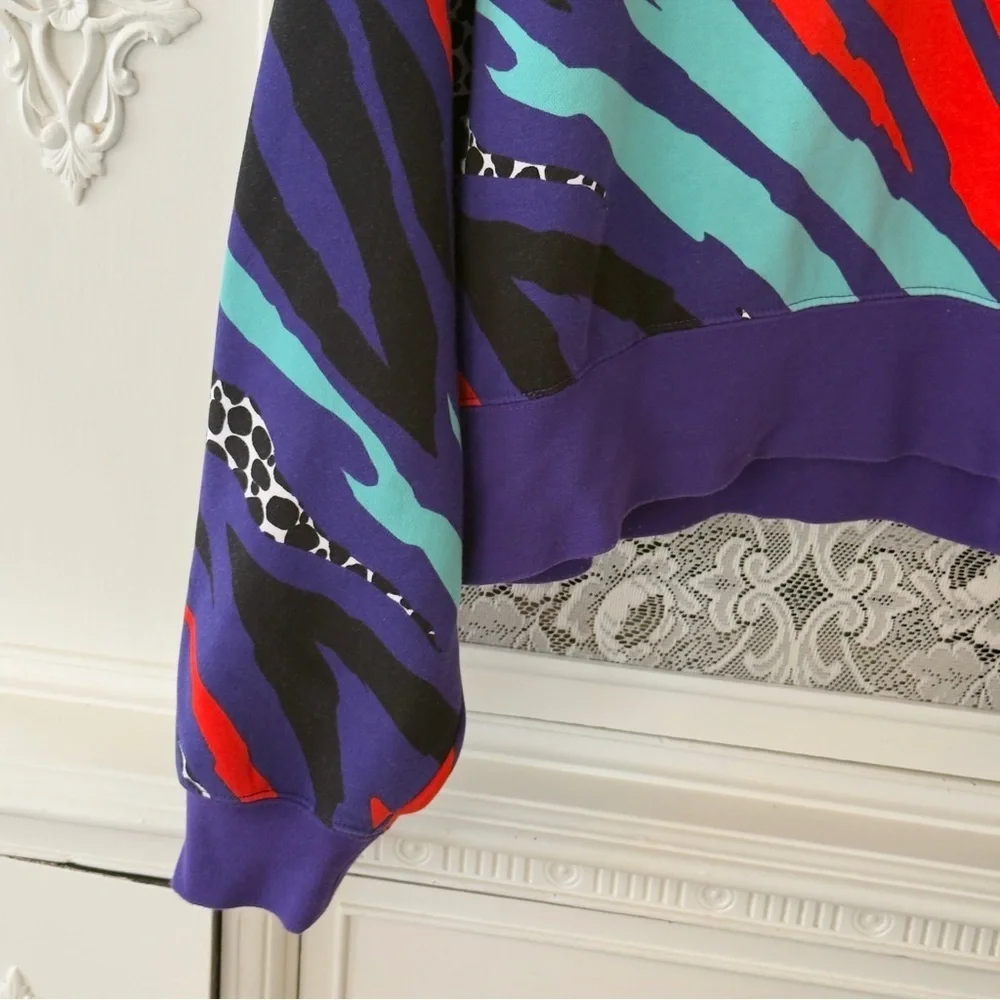 Nike  Airloom Retro Court Purple Print  Matching Sweatshirt & Sweatpants Set